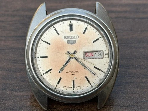 Seiko 5 Vintage Automatic Mens Watch Japan Made 7009-8081 Spares/Repairs(91)