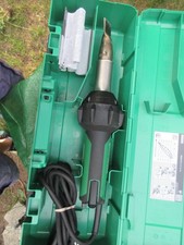 Leister Triac ST 141.228 Plastic Welder with Nozzle and Carrying Case no roller