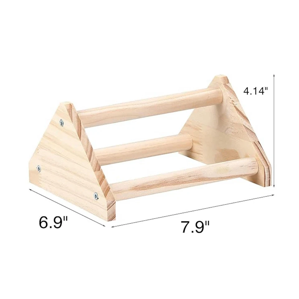 Perchoir de poulet, jouet en bois, support pour couveuse, grandes poules - Photo 4/4