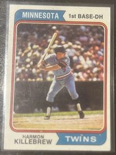 1974 Topps - Harmon Killebrew #400 Near Mint Or Better 2000/500 Club HOF Twins