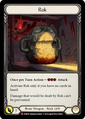 FAB   Rok  - Dynasty Card # 005