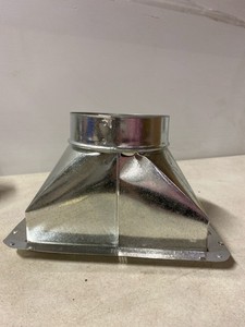 Master flow RBF10X4X6 10 in. x 4 in. to 6 in. Register Box with Flange