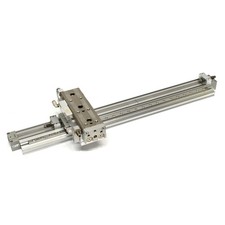 SMC MY1H16-400L Rodless Guided Cylinder Bore 16 mm, Stroke 400 mm w/ MXQ16-75A