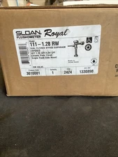 Sloan Single Flush Valve  Chrome. 111-1.28RW G4 $549