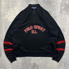 Vintage 90s Polo Sport Ralph Lauren Quarterzi...