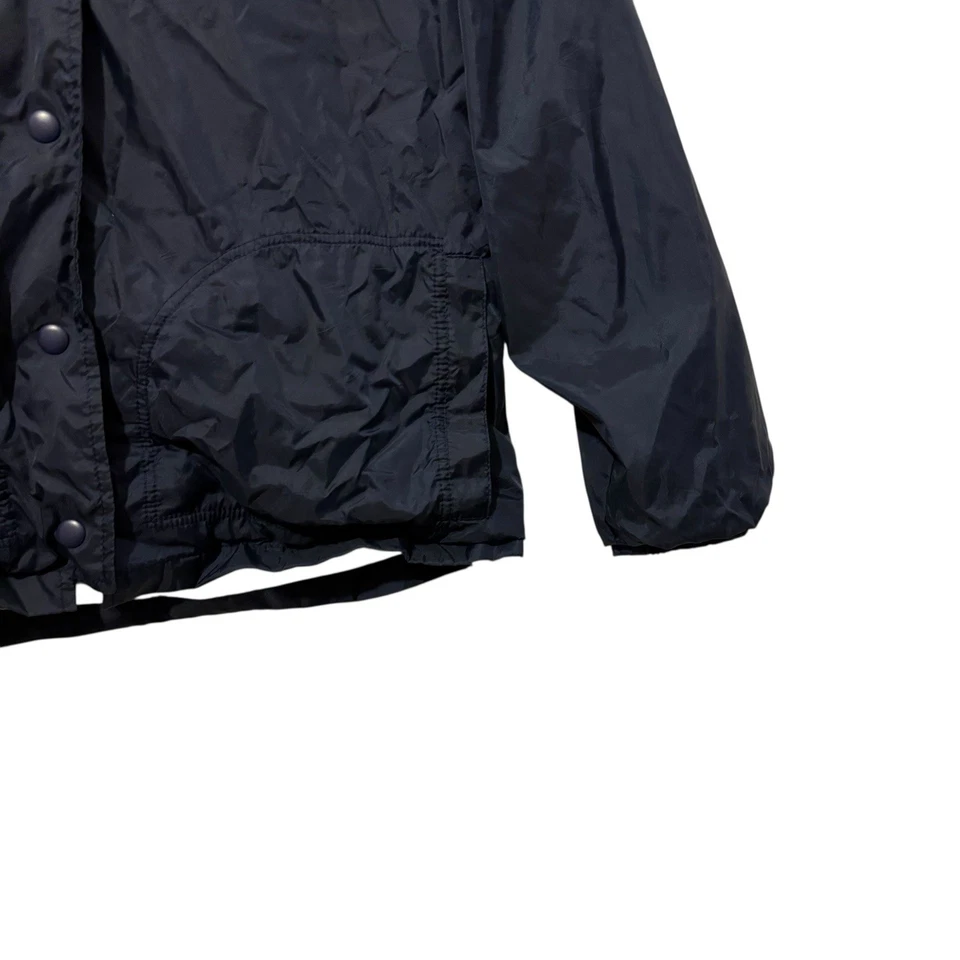 Vintage Outbrook Women’s Size Medium Navy Blue Lightweight Coach Jacket Y2K - Image 3 of 4