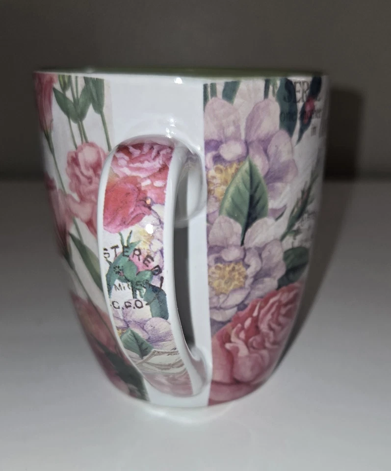 Christian Artgifts 2016 2 tazas de café versículo bíblico inspiraciones florales botánicas Foto 3 de 4