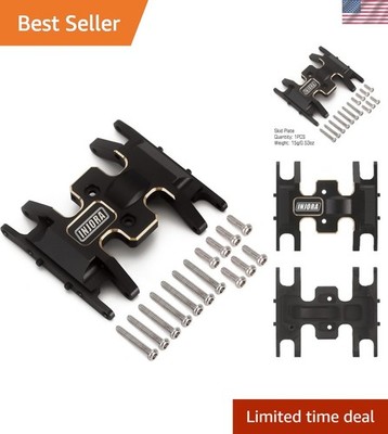 1/24 RC Axial Skid Plate - Corrosion-Resistant Metal for Enhanced Performance