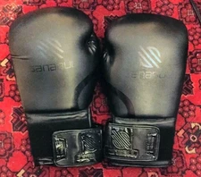 Sanabul Sports Essential Boxing Gel Gloves 14 oz Adult Unisex Black