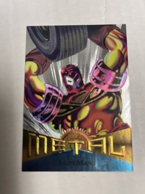 Iron Man (#23)1995 Fleer Metal Marvel silver flasher