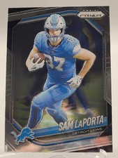 2025 PRIZM SAM LAPORTA FOOTBALL CARD DETROIT LIONS NFL 122 panini 