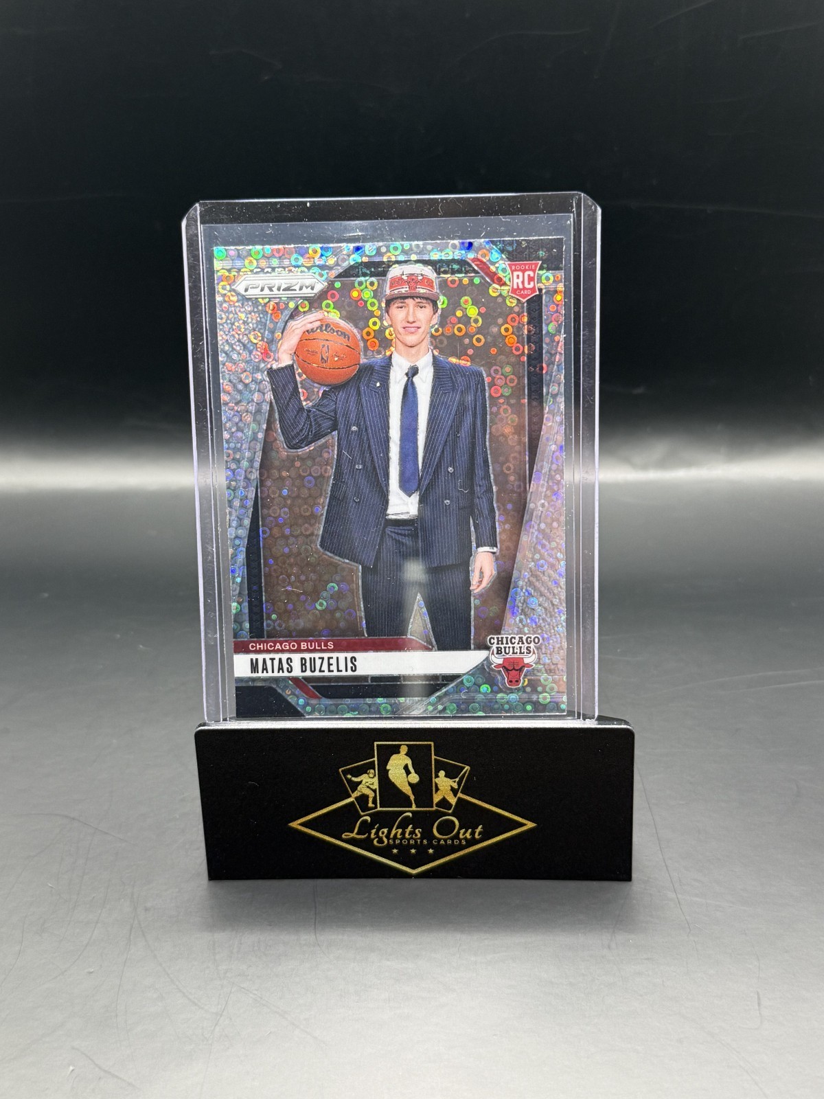 2024-25 Prizm Matas Buzelis #252 Rookie Silver Fast Break Variation Bulls RC