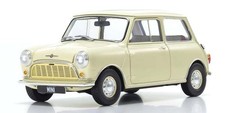Kyosho 1/18 Scale Morris Mini Minor - OLD ENGLISH WHITE 08964R