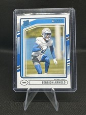 2024 Panini Donruss Rated Rookie Terrion Arnold #371 (RC)