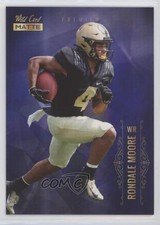 2021 Wild Card MATTE Retail Chase Blue Rondale Moore #MBC-41 0w8