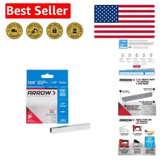 Arrow 508 Heavy Duty T50 Staples 1/2-Inch for Furniture  Crafting - 1250 Count