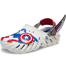 Crocs Unisex Captain America Echo Durable Croslite Clogs Size M8/W10