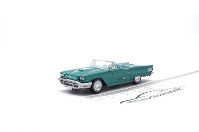 Ford Thunderbird Cabriolet - weiss - blau - 1:87 - Brekina (18200)