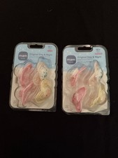 3 MAM ORIGINAL DAY  NIGHT GIRL'S PACIFIERS Moon  Stars  Butterfly 16 