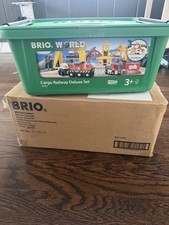 BRIO 33097 Cargo Railway Deluxe Set 54 Pieces Brand New Sealed