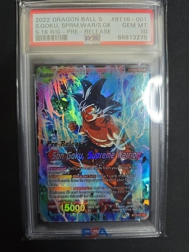 2022 Son Goku // Son Goku, Supreme Warrior #BT16-001