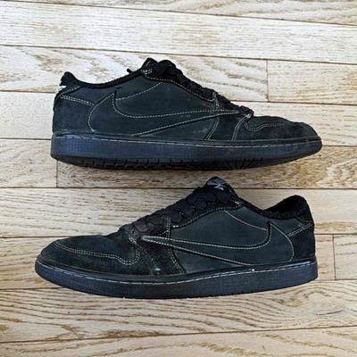 Air Jordan 1 Low OG SP Travis Scott Black Phantom Black Size 10.5 DM7866-001