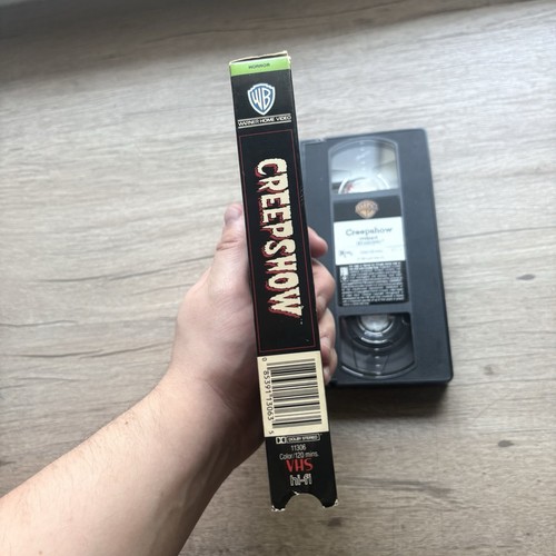 Creepshow VHS Vintage Horror Movie 1987 George Romero Stephen King Crypt Keeper - Picture 4 of 5