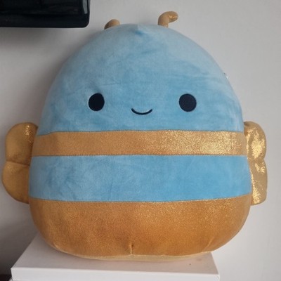 Squishmallow Adopt Me Queen Bee Gold Blau 40 cm