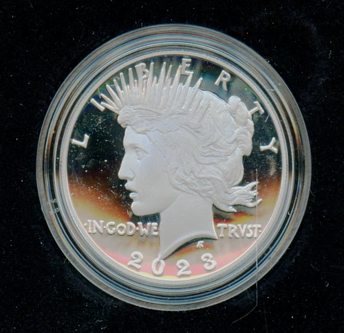2023-S U.S. Mint Proof  Peace Silver Dollar $1 in OGP w/COA