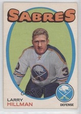 1971-72 O-Pee-Chee Larry Hillman #168 0a1