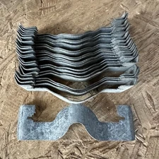 COOPER B-LINE BW-8 WING CLIP ROD OR WIRE FASTENER, 1/2-INCH, 21-PACK