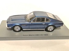 Spark Models S0574 Aston Martin DBS V8 Salisbury Blue 1969