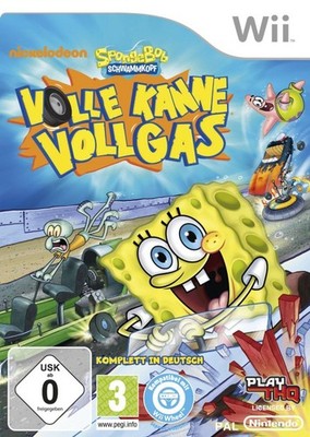 Nintendo Wii - SpongeBob Schwammkopf: Volle Kanne Vollgas / Boating Bash mit OVP