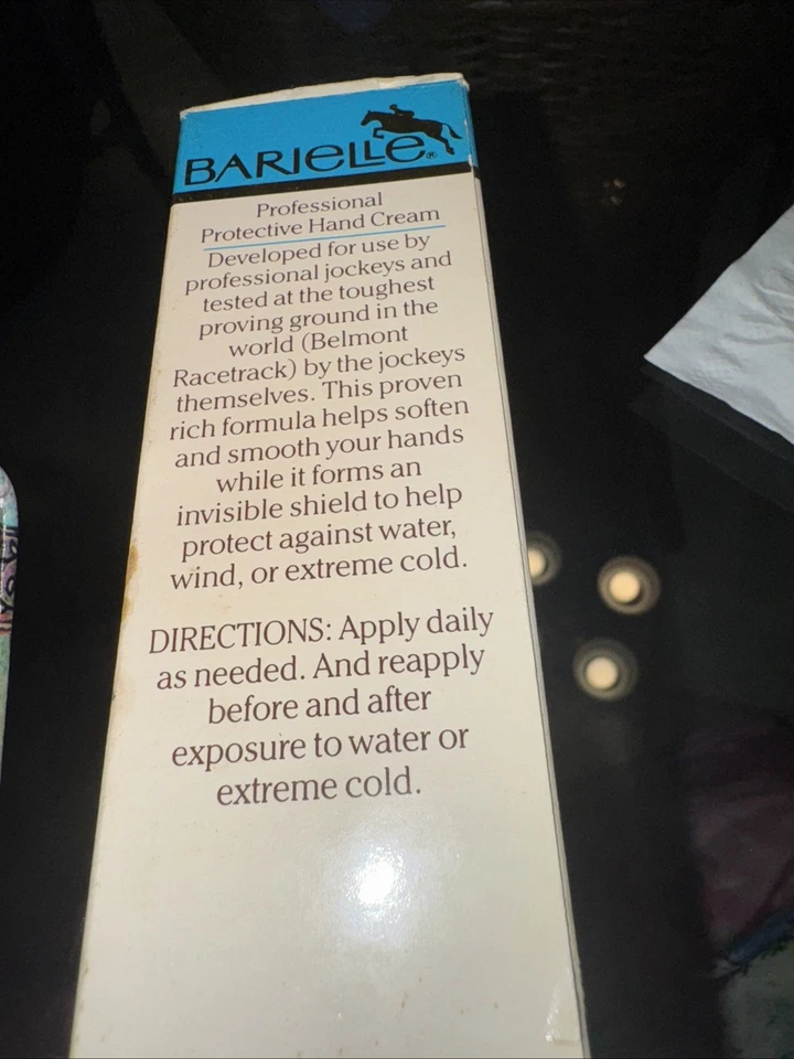 CREME INTENSIVO PARA AS MÃOS BARIELLE 4 Oz. Na caixa - Novo - Imagem 2 de 2