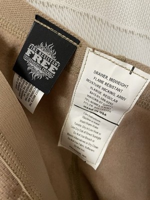 Peckham Polartec Thermal Fire Resistant Base Layer Pants Mens XL