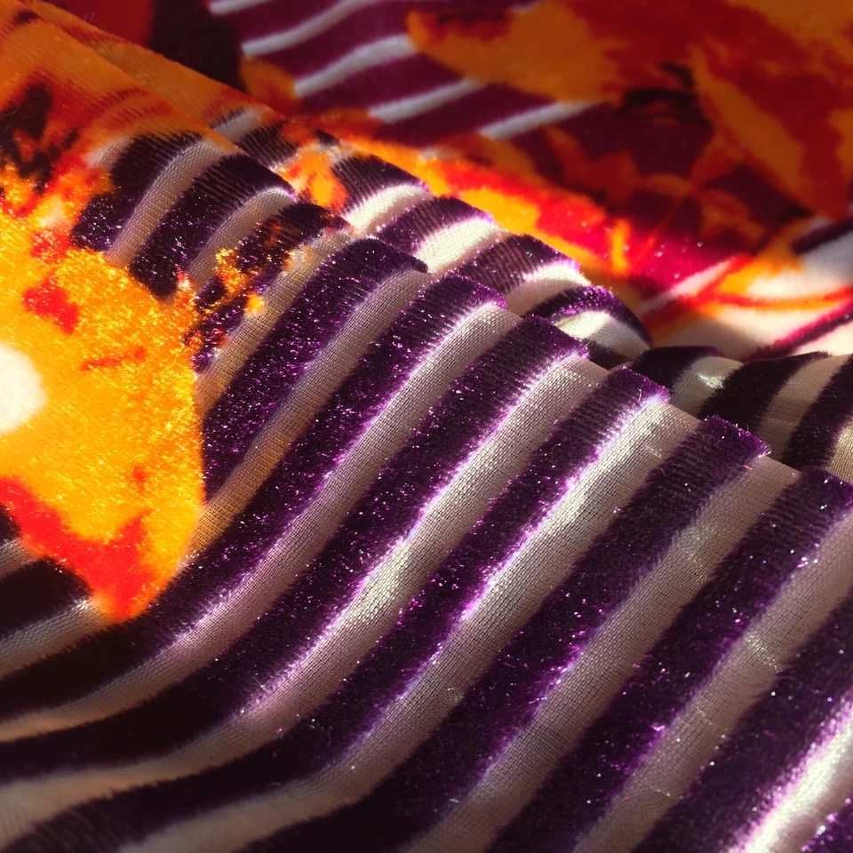 Pure Silk Velvet Table Holiday Tablecloth Cover Runner Hand-rolled THANKSGIVING - Image 4 of 4