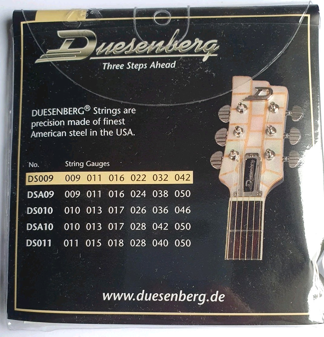 Corde per chitarra elettrica Duesenberg 009-042 foto 2