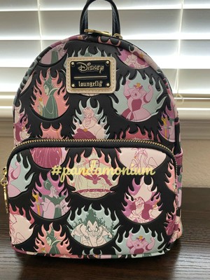 Loungefly Disney Villains Pastel Flames Backpack s-l400.jpg main image 2