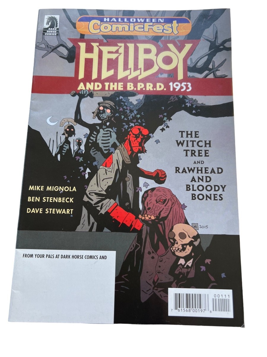 Hellboy Comic Book Witch Tree Rawhead Bloody Bones Halloween