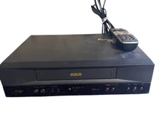 🔥RCA VR352 VCR  Plus Model -VHS Video Player With Remote! - Works!
