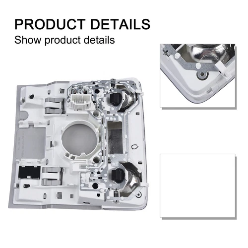 Auto Innenraum Dach Leselampe für Golf MK5/6 Plus Passat  Skoda 1K0947105P Grau - Bild 13 von 15