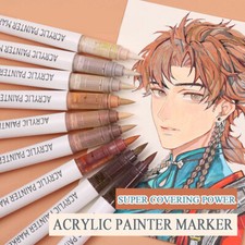 Liquid Marker Pen Waterproof Permanent for DIY Art Project Graffiti Drawing Pen