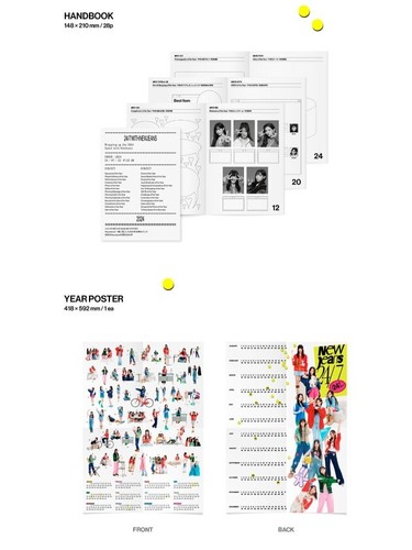 NewJeans - 2024 SEASON'S GREETINGS (SEALED) NEW JEANS K-POP / EMS SHIPPING - Picture 7 of 10