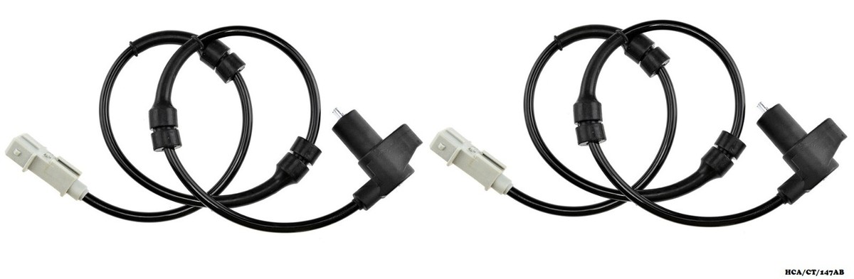 may 2 x Rear ABS Wheel Speed Sensor For CITROËN ZX N2 1991-1997 HCA/CT