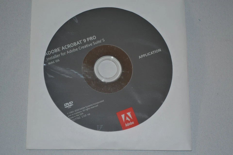Adobe Creative Suite 5 Web Premium for MacOS CS5 Replacement Discs - Image 2 of 3