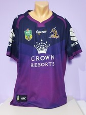Melbourne Storm ISC Jersey 2017 NRL home shirt 2XL Rugby League