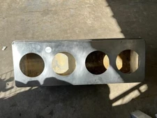 Atlas Metal Industries Slim Line 2 Well 4 Hole Drop In Food Warmer WIHL-D&M-2