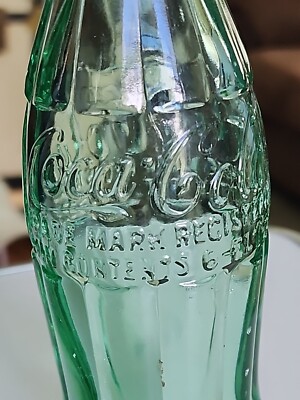 ☆秘蔵品☆大正ロマン】アメリカボストン1924年製 Coca-Colaボトル