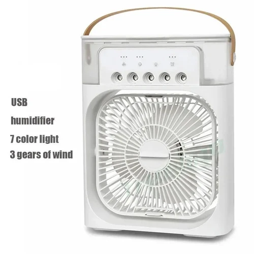 Portable Air Cooler Fan Household Mini Air Conditioner Humidifier Hydrocooling - Picture 23 of 25