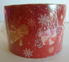 Christmas Bulletin Board Trim Border 36ft Roll Double Sided Candy Gingerbread